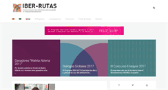 Desktop Screenshot of iber-rutas.org